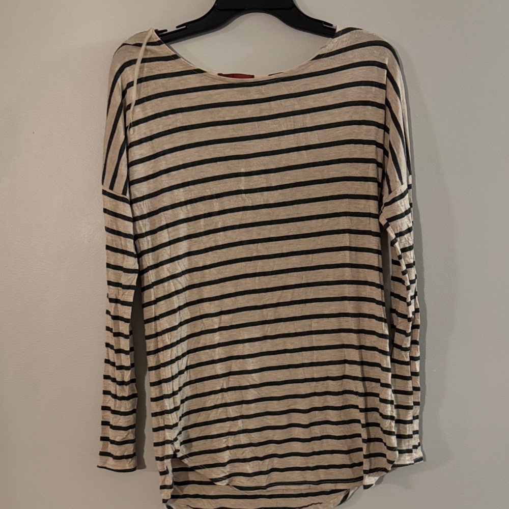 Classic Striped Long Sleeve Top